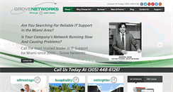 Desktop Screenshot of grovenetworks.com